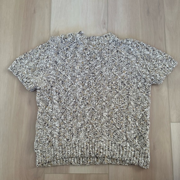 NWOT Sessun “Savan Island” short sleeve sweater size small - Picture 6 of 8